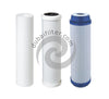 1 Pp + 1 Carbon + 1 Gac Cartridge Filters Replacement Filter Pack