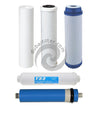 1 PP + 1 Carbon + 1 GAC Cartridge Filters + 1 Taste Removal + 1 RO Membrane 1 Pp + 1 Carbon + 1 Gac Cartridge Filters + 1 Taste Removal + 1 Ro Membrane Replacement Filter Pack