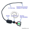 1 Set Cooling Hanging Sprinkler For Greenhouse Irrigation With Barb Connector 360 Degree Rotating With weight & Anti-drip device 1 Set Cooling Hanging Sprinkler For Greenhouse Irrigation With Barb Connector 360 Degree Rotating With Weight & Anti-Drip Device