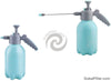 2 Liter Pneumatic Watering Disinfectant Pot, Manual Pressure Spray Kettle, Water Bottle with Two Spray Modes, Household Indoor and Outdoor Gardening Tools Flower Plant Watering Can Manual Pressure Spray Kettle, Water Bottle with Two Spray Modes