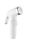 Bidet Sprayer Shattaf for Toilet  Water Pressure Control Shut-off  ABS White Chrome Bidet Sprayer Shattaf For Toilet Water Pressure Control Shut-Off Abs White Chrome