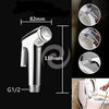 Bidet Sprayer Toilet Shattaf Bathroom Douche Silver Bidet Sprayer Toilet Shattaf Bathroom Douche Silver Shattaf