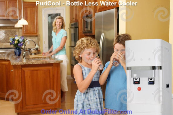 Water dispenser with filtration clearance