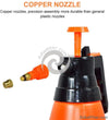 Handheld Disinfectant Sprayer,2 Liter Portable Pressurized Sprayer One Hand Pressure Sprayer Bottle, Adjustable Nozzle, Use with Water Chemicals Handheld Disinfectant Sprayer,2 Liter Portable Pressurized Sprayer