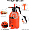 Handheld Disinfectant Sprayer,2 Liter Portable Pressurized Sprayer One Hand Pressure Sprayer Bottle, Adjustable Nozzle, Use with Water Chemicals Handheld Disinfectant Sprayer,2 Liter Portable Pressurized Sprayer
