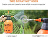 Handheld Disinfectant Sprayer,2 Liter Portable Pressurized Sprayer One Hand Pressure Sprayer Bottle, Adjustable Nozzle, Use with Water Chemicals Handheld Disinfectant Sprayer,2 Liter Portable Pressurized Sprayer
