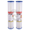 Pleated Cartridge 20” x 4.5” - PuriPro® - 5 Micron - Pack of 2 Pleated Cartridge 20 X 4.5 - Puripro® - 5 Micron - Pack Of 2 Pleated Cartridge Filter