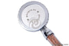 Puri Spa Giant Shower Head - Great Pressure Booster - Great Water Saver - Extra Large Head - By PuriPro Brand water saving shower head - ionic spa shower head