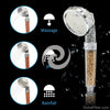 Puri Spa Three Function Shower Head - Rainfall, Jetting, Massage - Save Water - Increase Water Pressure - By PuriPro Brand Puri Spa Three Function Shower Head - Rainfall Jetting Massage - Save Water - Increase Water Pressure - By Puripro Brand Shower Head