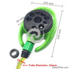 1 Sets(2 Pcs) Newest Multifunction 9-Function Sprinkler And Quick Connector Lawn Agricultural Irrigation For Diameter 16Mm Pipe