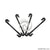 100 Pcs Garden Plant Vines Tied Buckles Fixed Lashing Hook Grafting Clips Agriculture Greenhouse Vegetables Gadget Planters