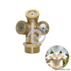 3 Holes 1/2 Male Thread Copper Misting Sprinkler Garden Agriculture Irrigation System Brass Atomizing Sprayer Cooling Fittings