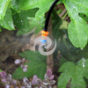 40Pcs Watering Irrigation Garden Greenhouse 360 Degree Automatic Refraction Nozzle Plastic Sprinkler Connect 4/7Mm Hose