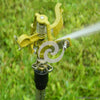 6 Pcs 1/2 Connector Rotate Rocker Arm Sprinklers Adjustable Spray Angle Automatic Irrigation Garden Sprinkler Spray Nozzle