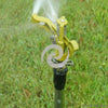 6 Pcs 1/2 Connector Rotate Rocker Arm Sprinklers Adjustable Spray Angle Automatic Irrigation Garden Sprinkler Spray Nozzle