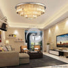 Modern Crystal Ceiling Light For Living Room Large Home Decoration Lighting Fixtures Led Lustres De Cristal
