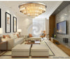 Modern Crystal Ceiling Light For Living Room Large Home Decoration Lighting Fixtures Led Lustres De Cristal
