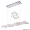 Modern Led Chandelier For Dining Room Creative Kitchen Island Suspension Hanging Lamp Lustres De Cristal