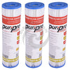 Pleated Cartridge 10 X 2.5 - Puripro® - 5 Micron - Pack Of 3 Pleated Cartridge Filter