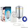 Pure Bath Shower Filter By Puripro - Chrome Body Shower Filter