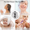 Puri Gold Shower Filter By Puripro With Double Kdf55 Media Shower Filter