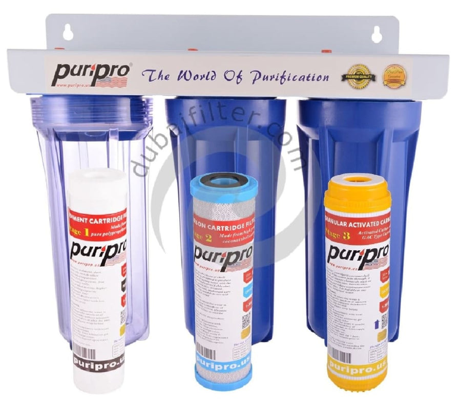 Triplex Filter System Dubai Filter - Puri Triplex with Ultraviolet Sterilization