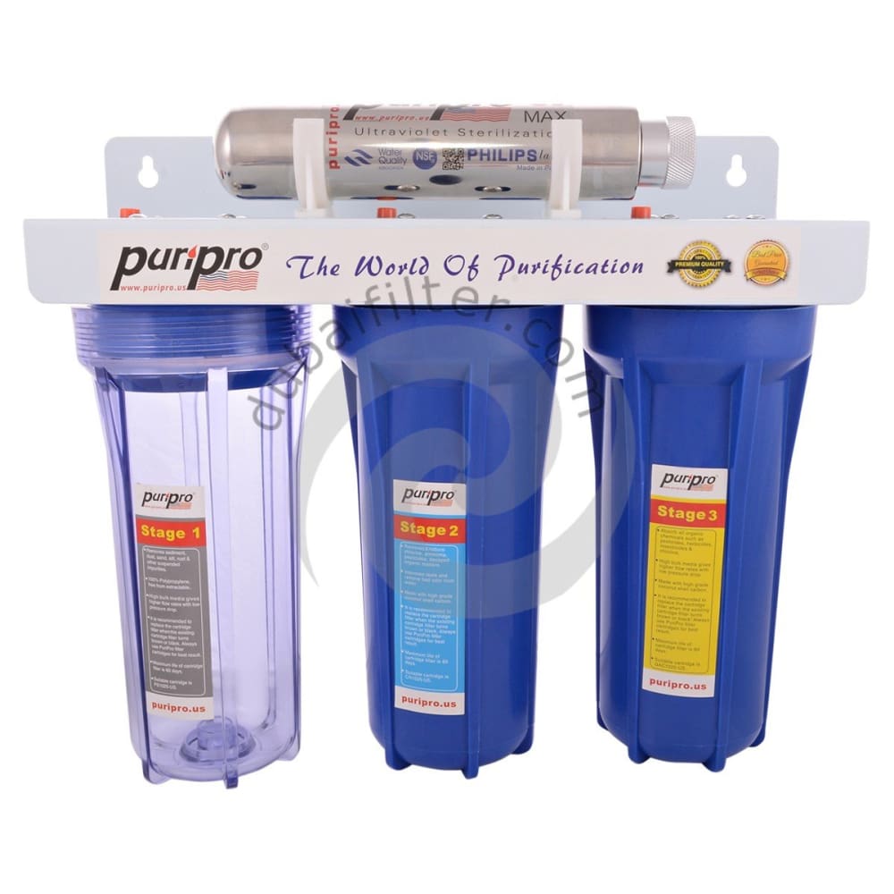 Triplex Filter Dubai Filter - Puri Triplex with Ultraviolet Sterilization
