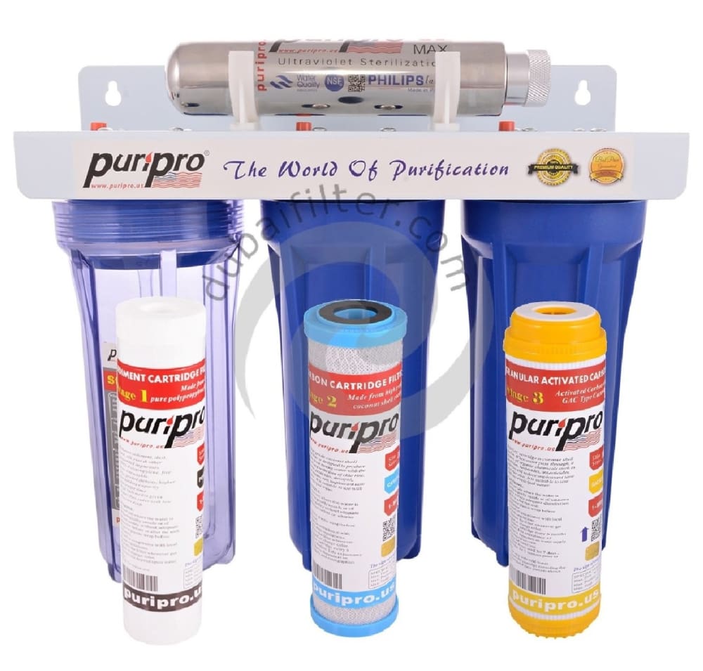 Triplex Filter Dubai Filter - Puri Triplex with Ultraviolet Sterilization