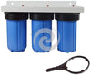 Whole House Water Purifier - Unbranded - 10 Jumbo Triple Central Filtration