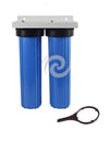 Whole House Water Purifier - Unbranded - 20 Jumbo Double Central Filtration